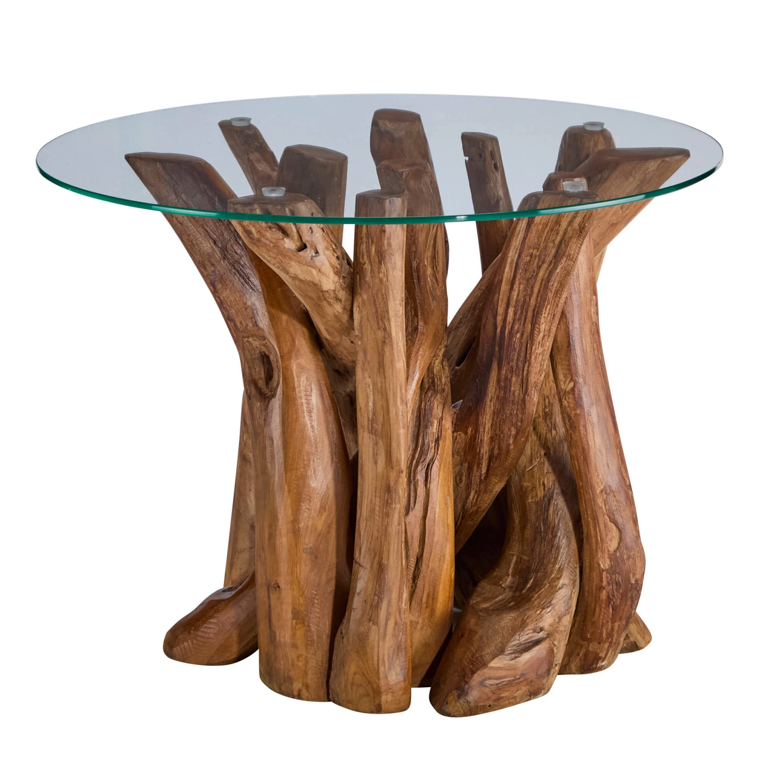 Java Teak 60cm Round Coffee Table 3 Java Teak 60cm Round Coffee Table