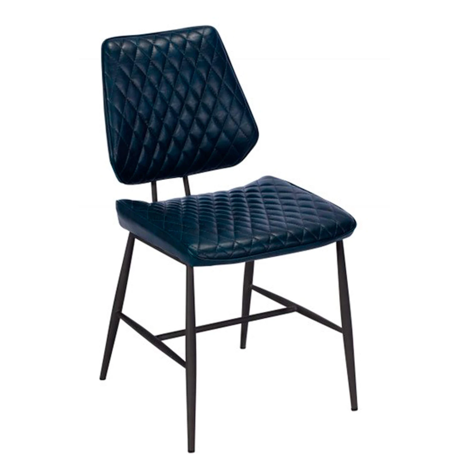 Malmo Reclaimed Timber 180cm Extending Dining Table, Bench & 4 Kiara Blue Faux Leather Chairs 10 Malmo Reclaimed Timber 180cm Extending Dining Table, Bench & 4 Kiara Blue Faux Leather Chairs - Image 8