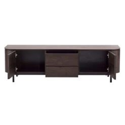 Belfort 160cm Brown TV Unit -Housing Units Shop fb4824e7eff0e395808d41ff9a8e0f20