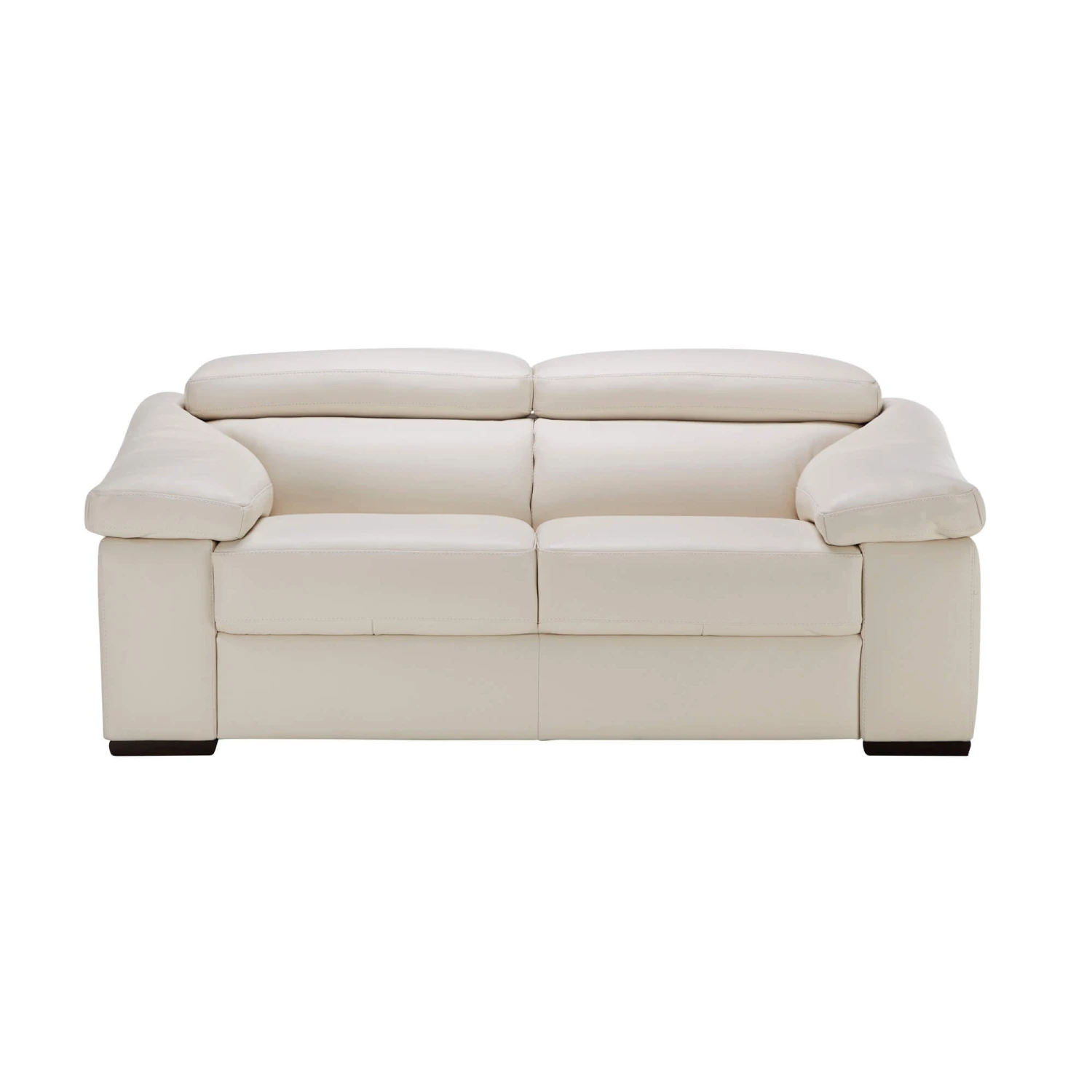 Natuzzi Gioia Dream White Leather Loveseat 3 Natuzzi Gioia Dream White Leather Loveseat