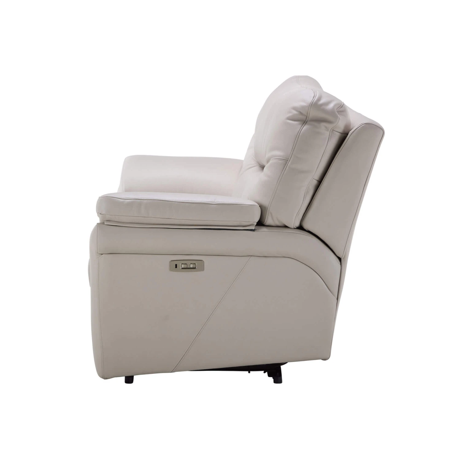 G Plan Seattle Capri Chalk Leather 3 Seater Double Power Recliner Sofa 6 G Plan Seattle Capri Chalk Leather 3 Seater Double Power Recliner Sofa - Image 4