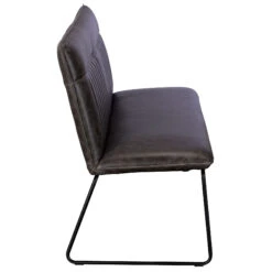 Clarence Grey Faux Leather Dining Bench -Housing Units Shop fc7326e7271e1560e4f43127793e9f10