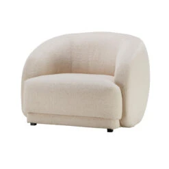 Aarhus Off White Textured Fabric Armchair -Housing Units Shop ff2d5ea4c0dcef4fbb0453563cad0c22